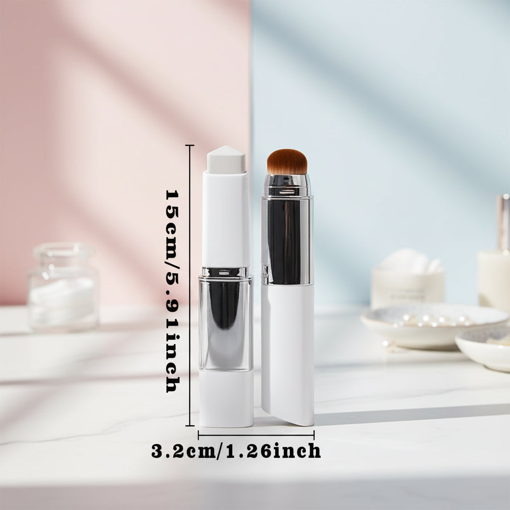 Foundation Stick Color Changing Hydrating Cream Makeup Soft Brush | Meowbutter