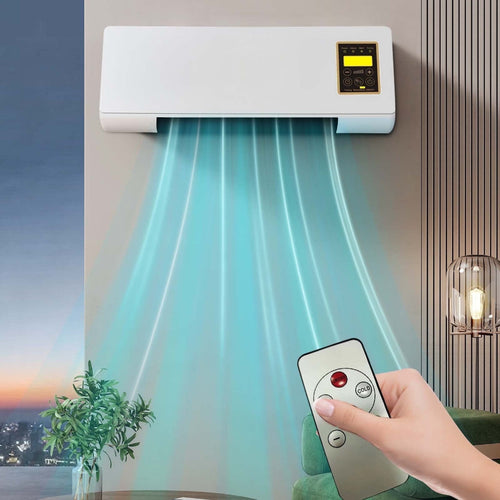 12000 BTU Portable AC — Remote Control, Dual Cooling and Heating, 550 Sq Ft Coverage