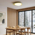 Indbygget LED-loftslampe, dæmpbar, beige, varm hvid, diameter 46 cm