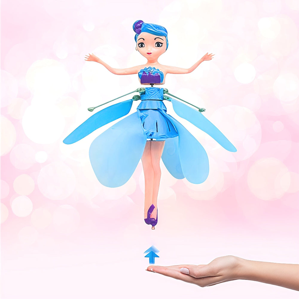 Hand-Controlled Fairy Flying Toy — Infrared Motion Sensor, LED Wing Lights