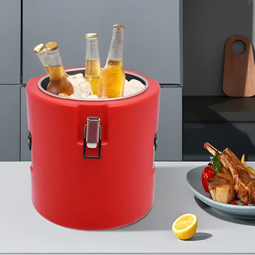 Food Container Insulated Thermal Hot Cold Storage Bucket | Meowbutter