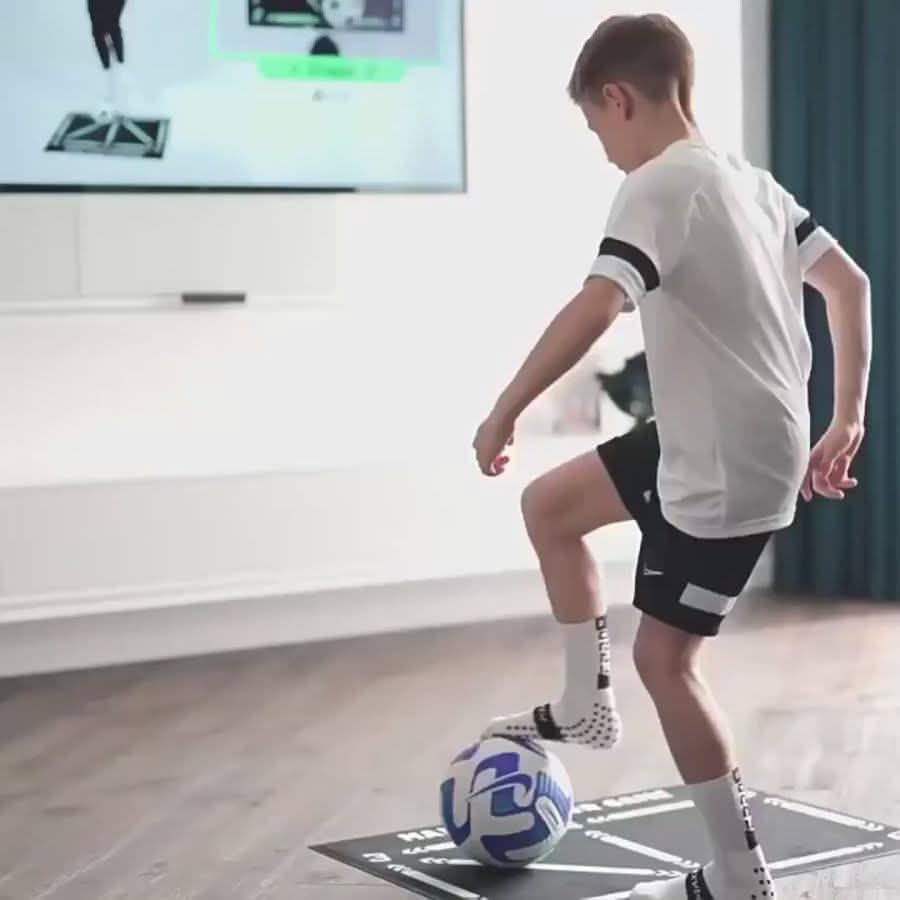 Tappetino da allenamento per il calcio con presa antiscivolo, allenatore per esercizi di gioco di gambe | meowbutter