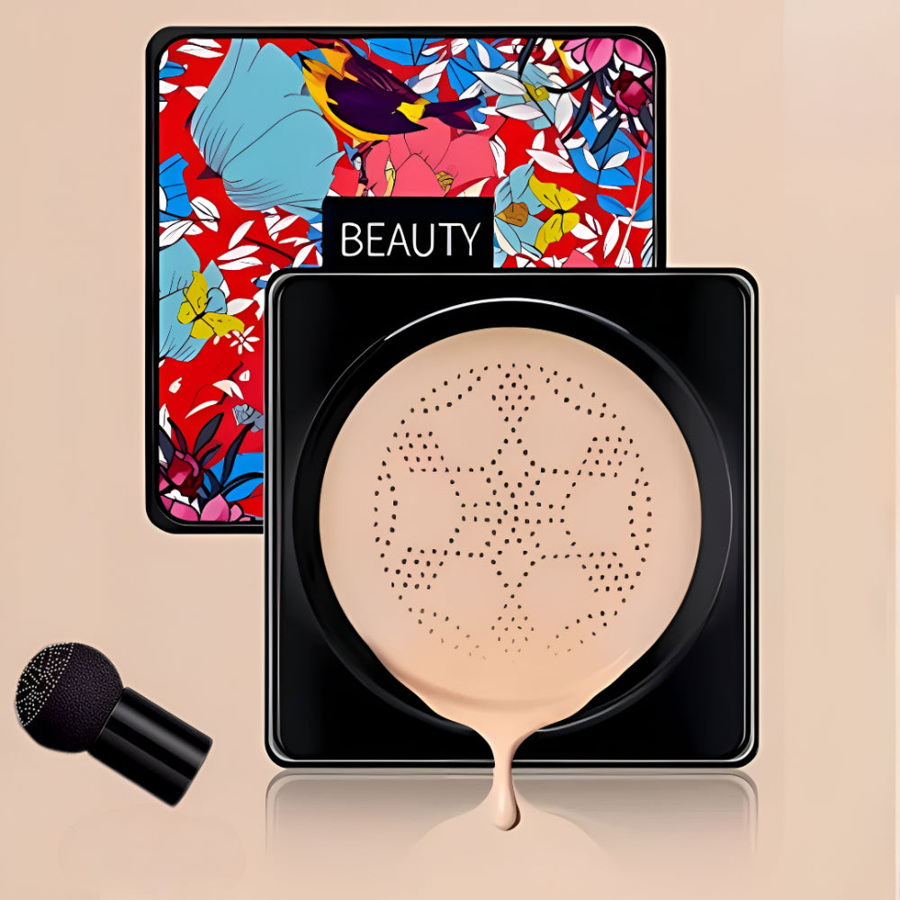 Applicateur compact avec éponge pour crème de maquillage et fond de teint | Meowbutter