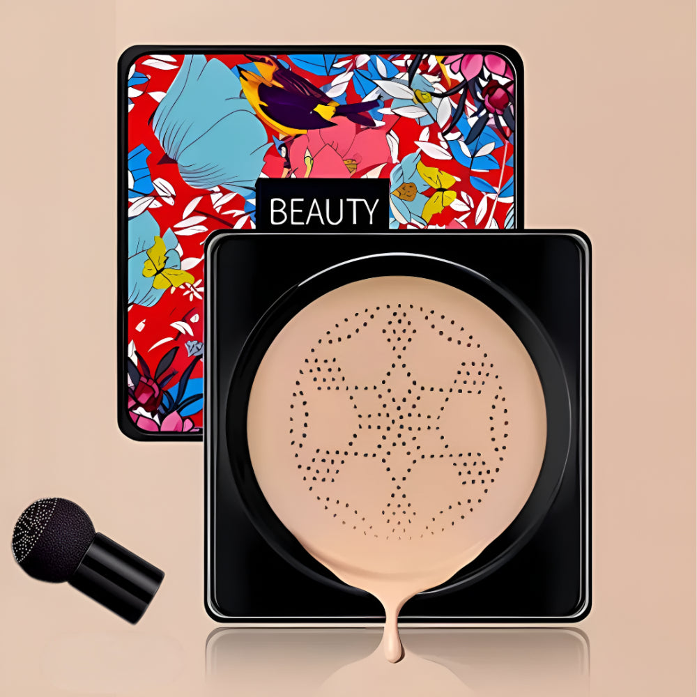 Applicateur compact avec éponge pour crème de maquillage et fond de teint | Meowbutter