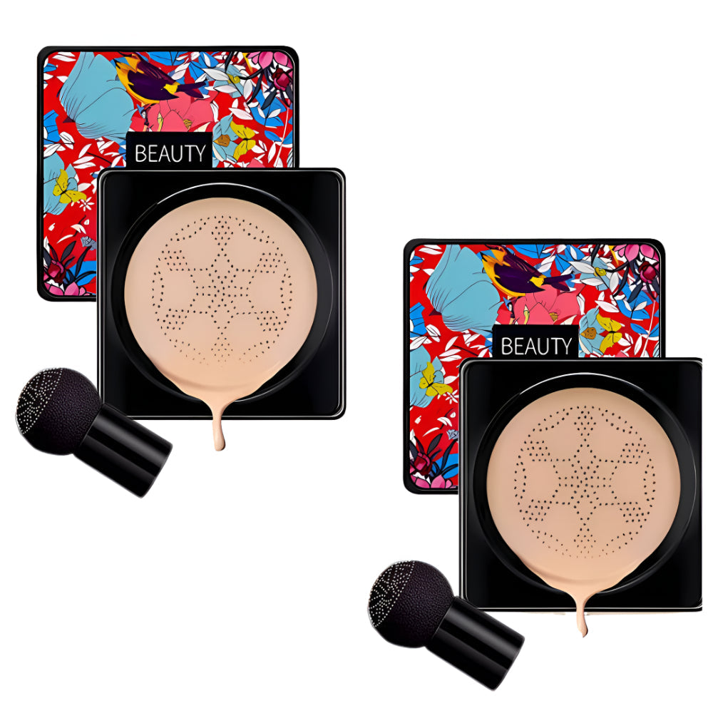 Applicateur compact avec éponge pour crème de maquillage et fond de teint | Meowbutter