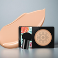 Fond de teint compact cushion, couvrance naturelle, applicateur pour le visage | Meowbutter