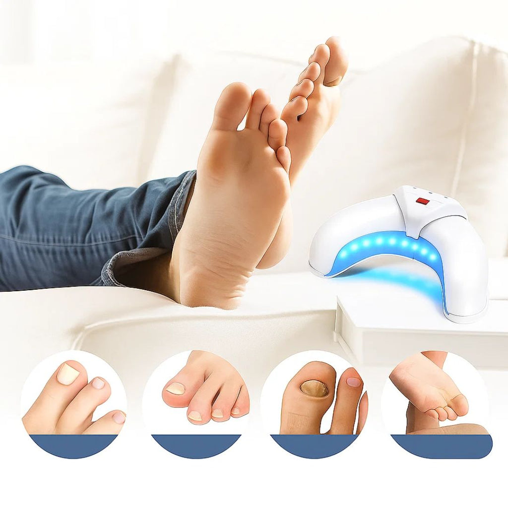 Dual-Wavelength Laser Light Device - Compact - Portable - Home Nail Care Use | meowbutter