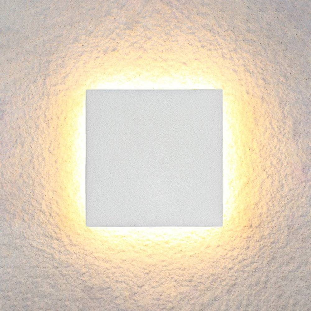 Outdoor Wall Light LED, Round Or Square, IP65 Waterproof, Motion Sensor Optional