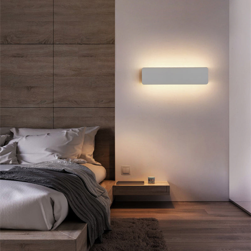 Metal Wall Lamp With Rotating LED Arm, Modern Minimalist Design