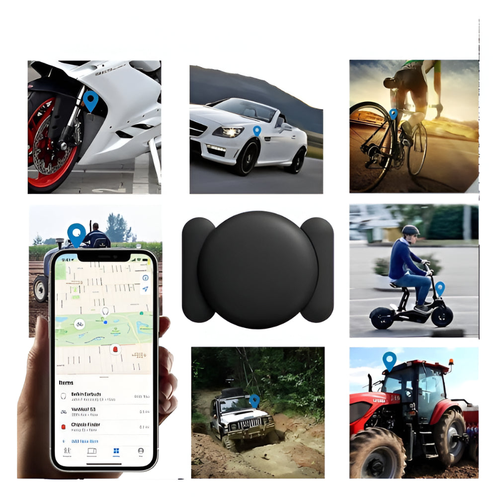 Kompaktní magnetický GPS tracker — sledování polohy v reálném čase, přístup ze smartphonu