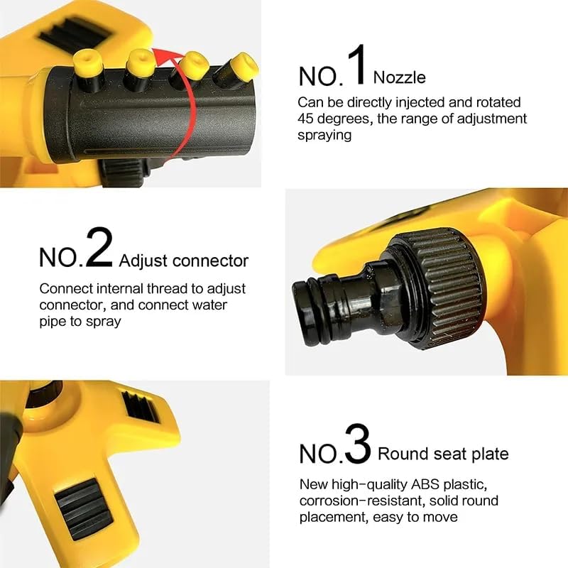 Aspersor rotativ la 360 de grade Garden Essentials — sistem de prize adaptabil