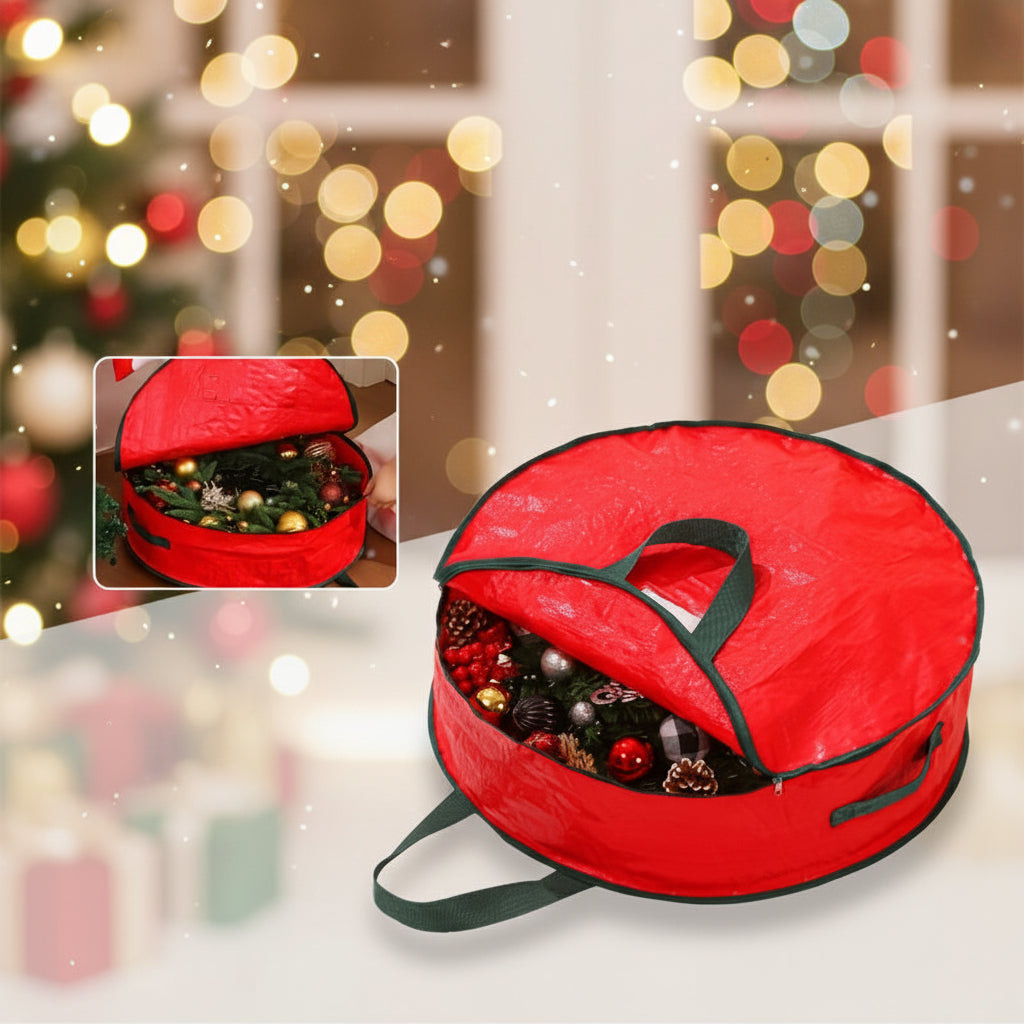 Garland Storage Bag Polypropylene Christmas Decoration Organizer | Meowbutter