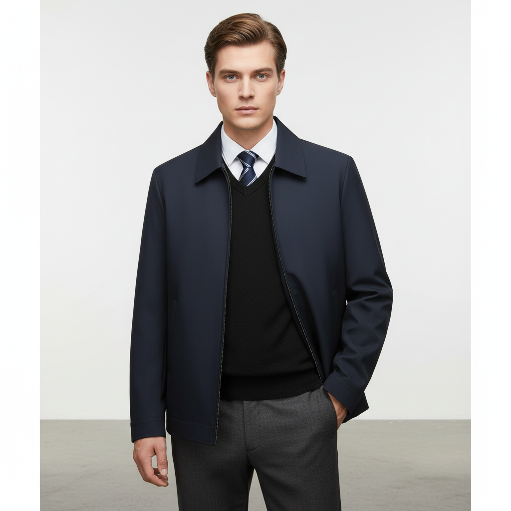 Otto Men's Padded Winter Jacket — Warm Cold-Weather Style