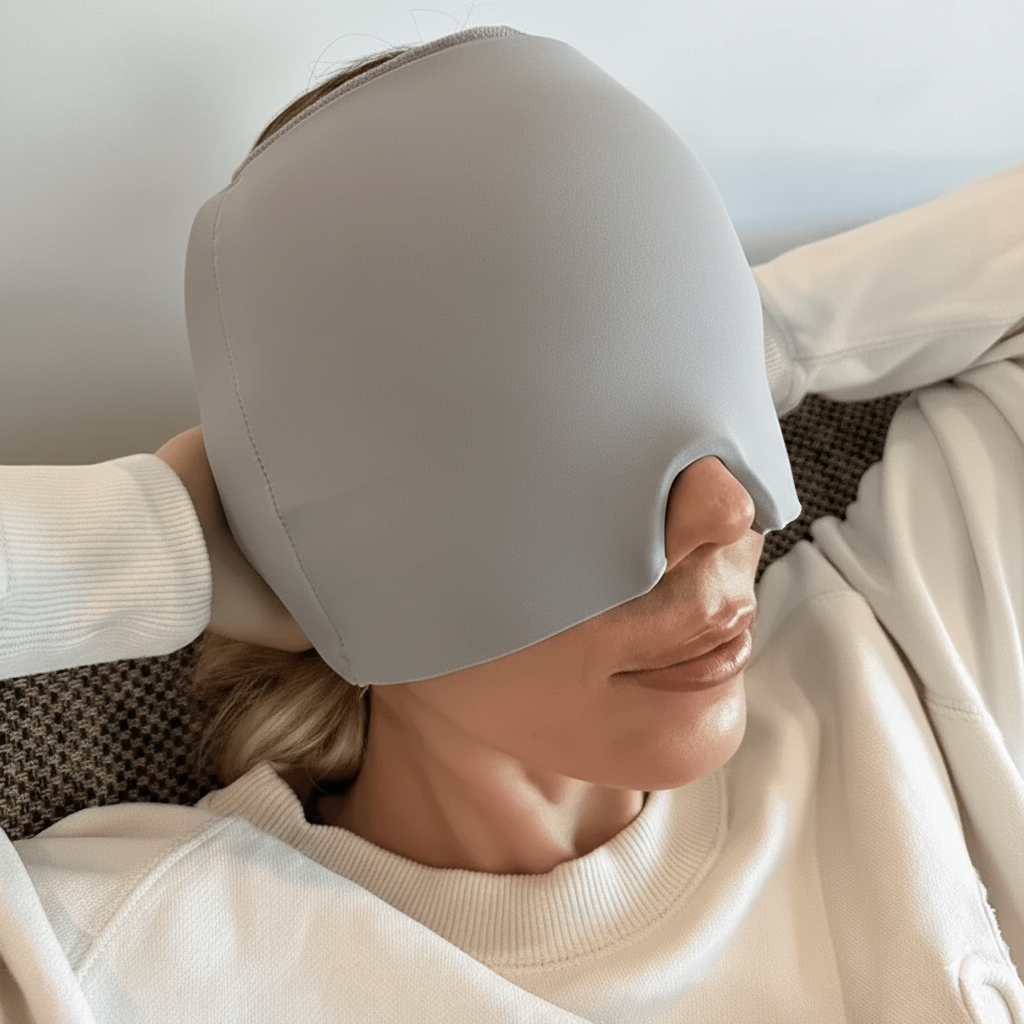 Comfort Hood For Soothing Head Tension And Sleep At Night