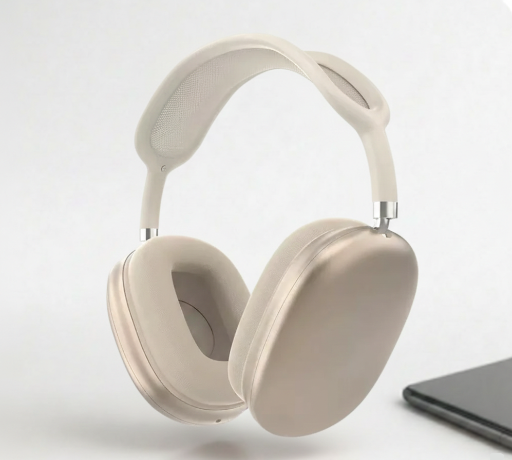 Bezdrátová sluchátka přes uši s Bluetooth — aktivní potlačení hluku