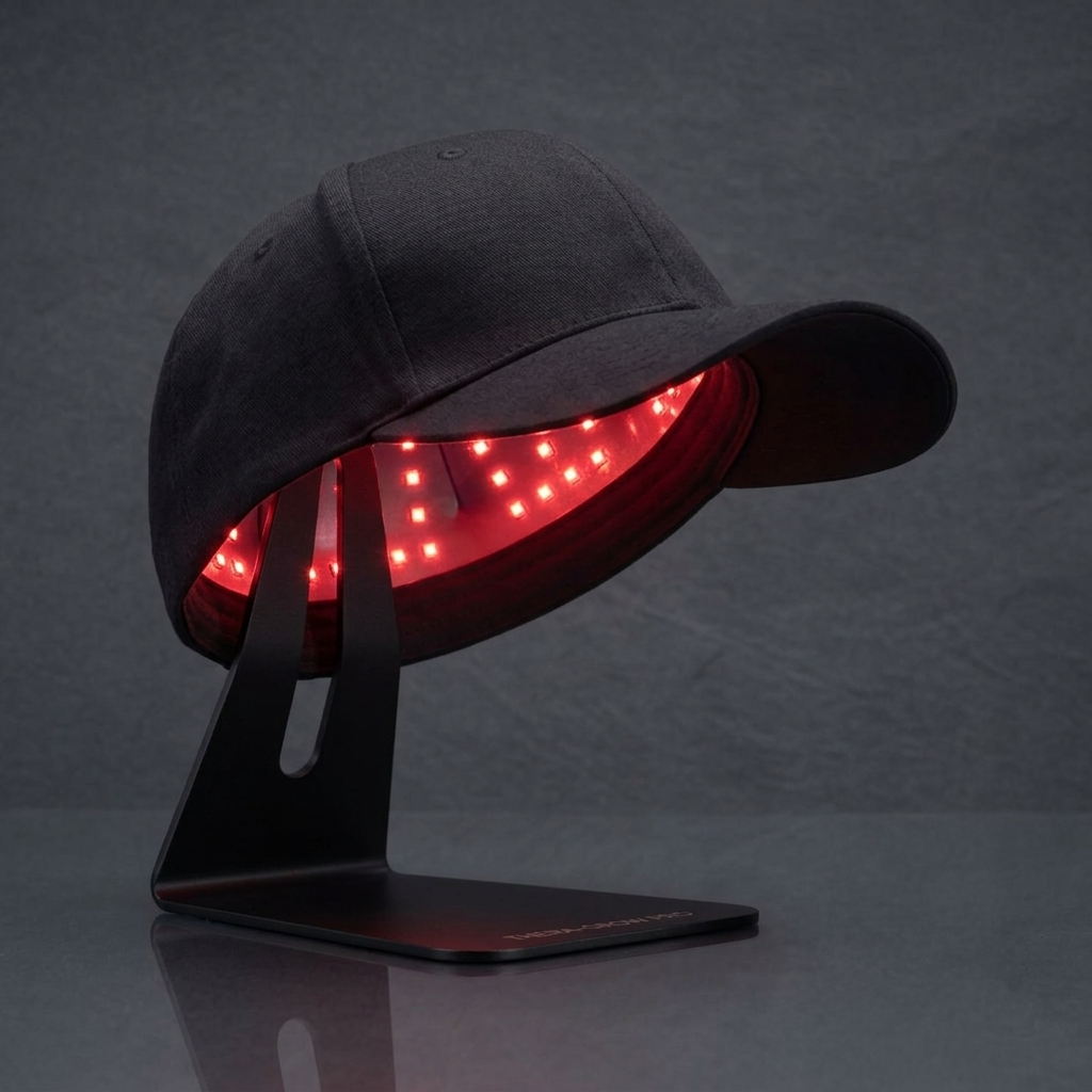 Wearable Red Light Cap for Scalp Care and Healthier-Looking Hair