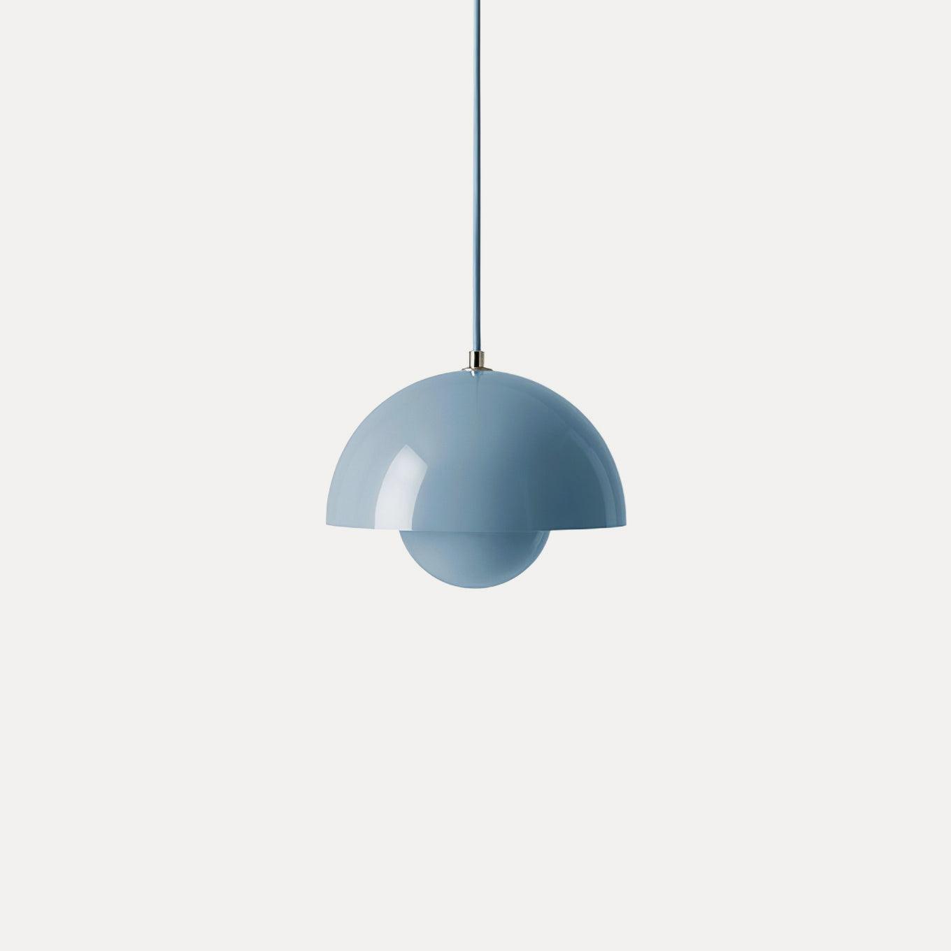Aluminum Geometric Pendant Light For Modern Kitchen Height Adjustable