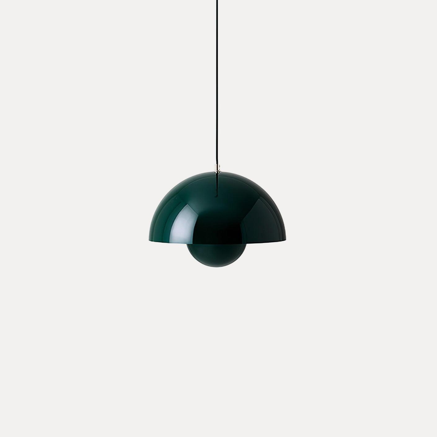 Aluminum Geometric Pendant Light For Modern Kitchen Height Adjustable
