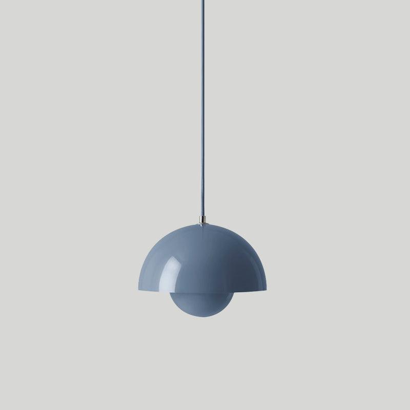 Aluminum Geometric Pendant Light For Modern Kitchen Height Adjustable