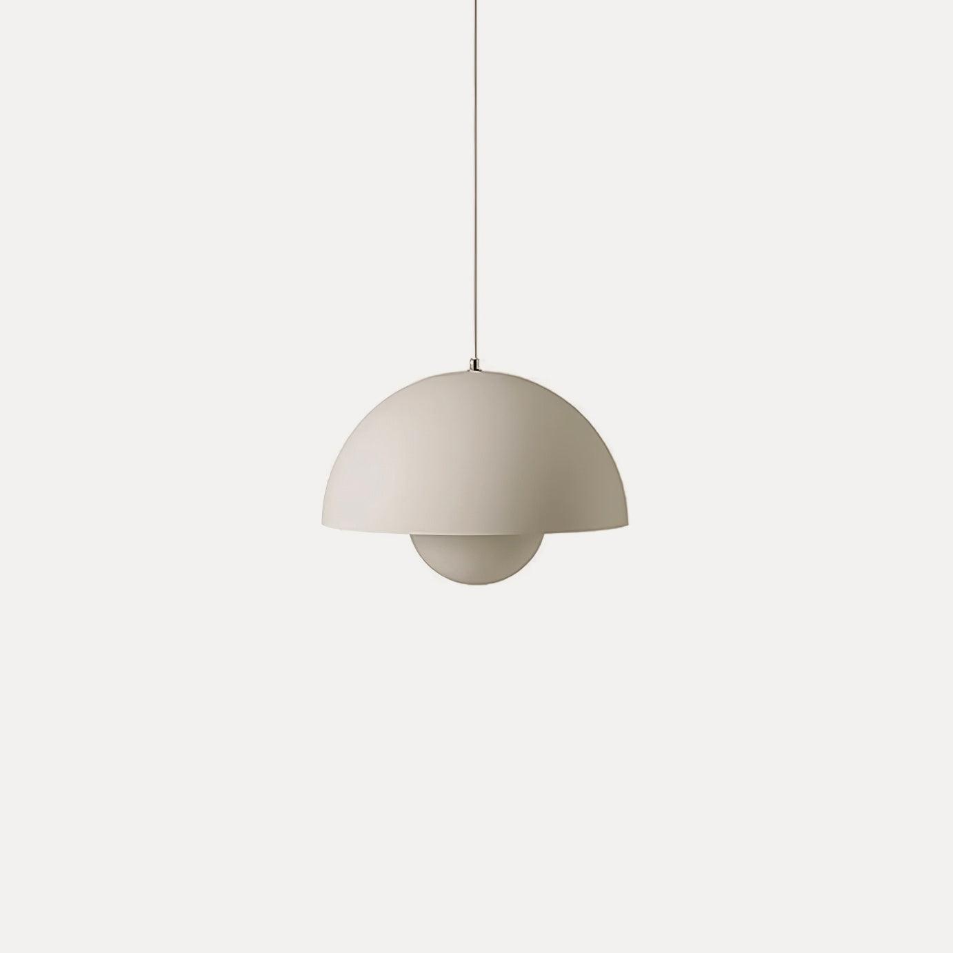 Aluminum Geometric Pendant Light For Modern Kitchen Height Adjustable