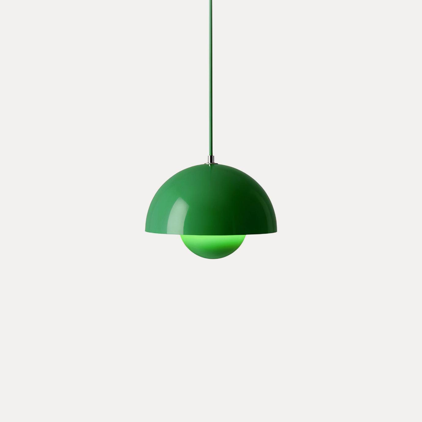 Aluminum Geometric Pendant Light For Modern Kitchen Height Adjustable