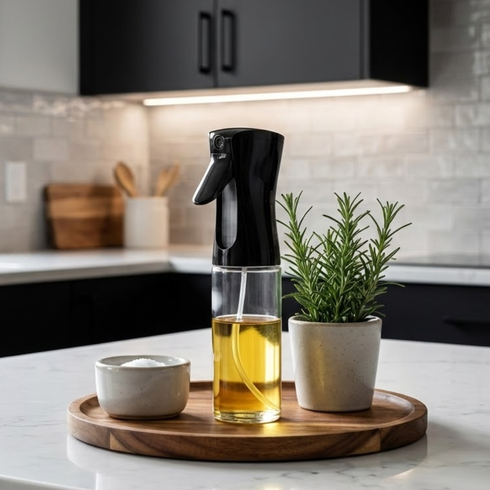 Glas-Ölsprühflasche mit präzisem Nebel zum Kochen