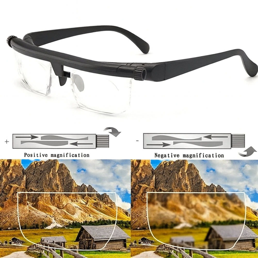 Lunettes à mise au point réglable pour lire et conduire | Meowbutter