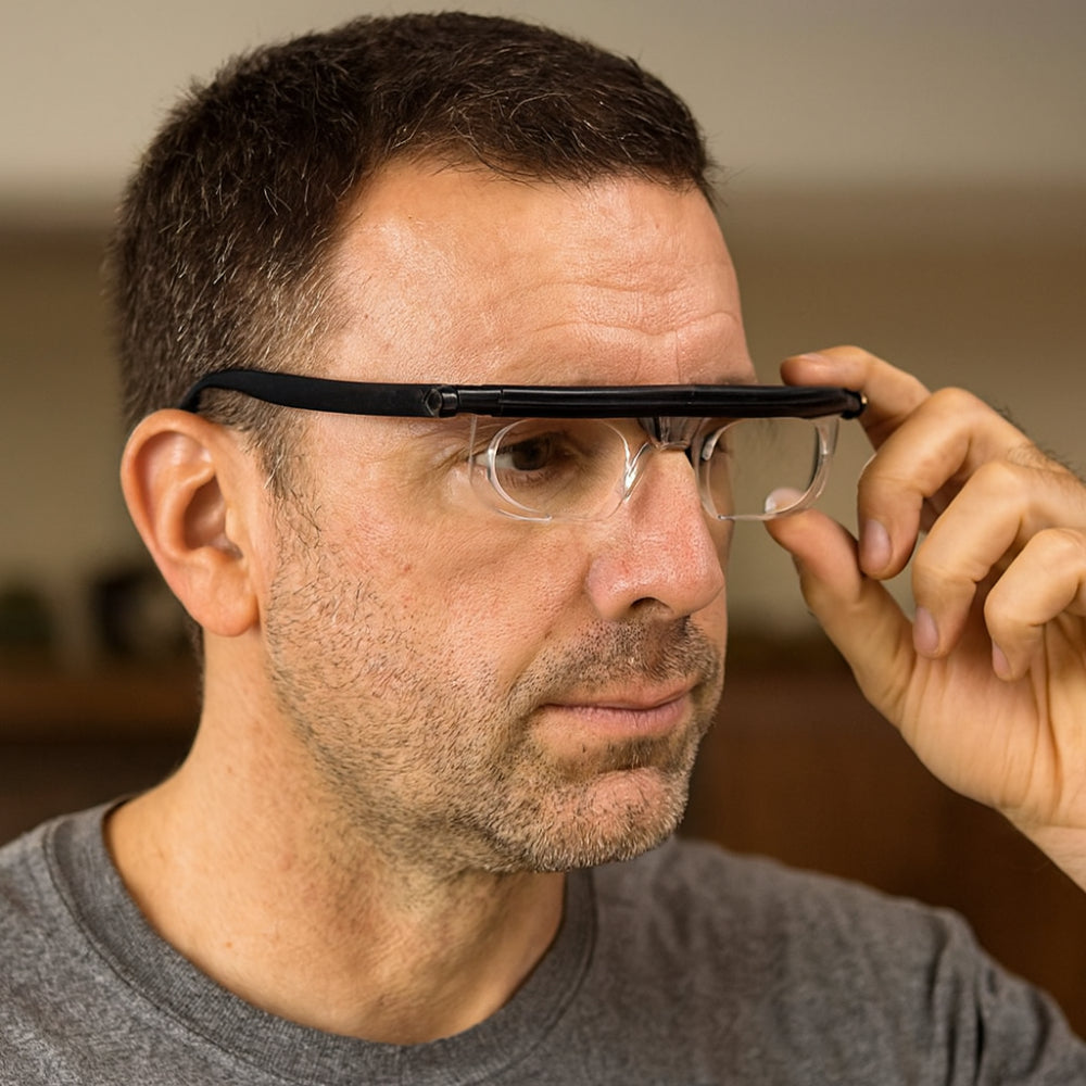 Lunettes à mise au point réglable pour lire et conduire | Meowbutter