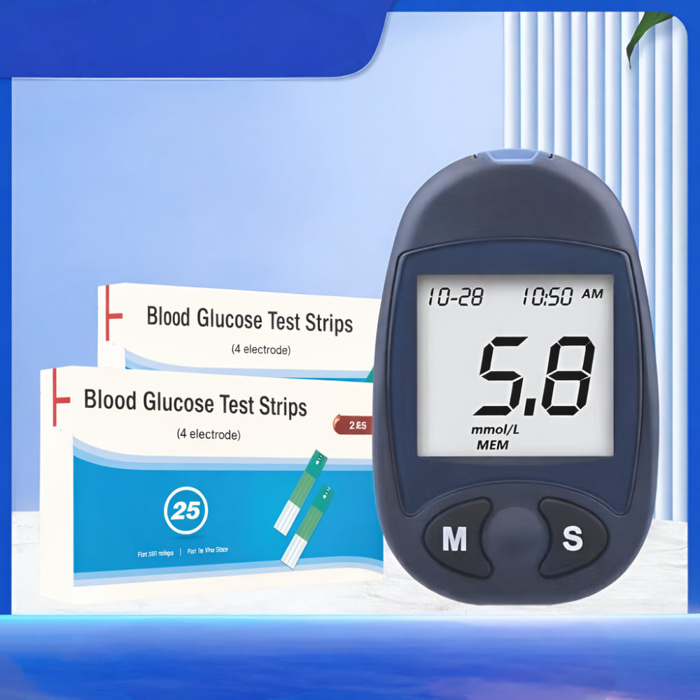 Glucose Monitor Blood Sugar Test Meter Kit | Meowbutter