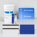 Compact Digital Blood Sugar Meter — Portable Glucose Monitor, Fast Readings, High-Contrast Display