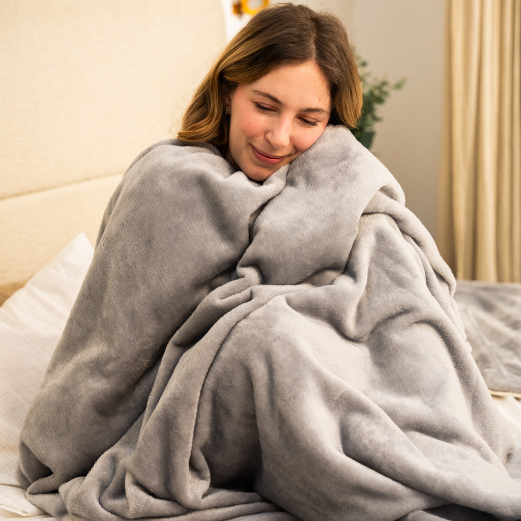 Grounding Blanket for Restful Sleep and Daily Relaxation