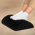 Foot Rest For Desk Use With Plush Velvet Cover