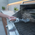 Odolný kartáč na gril BBQ - parní čistič a ocelové štětiny