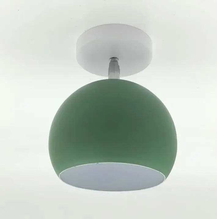 Lampada da soffitto Nordic Macaron | Lampada rotonda moderna in alluminio | Meowbutter