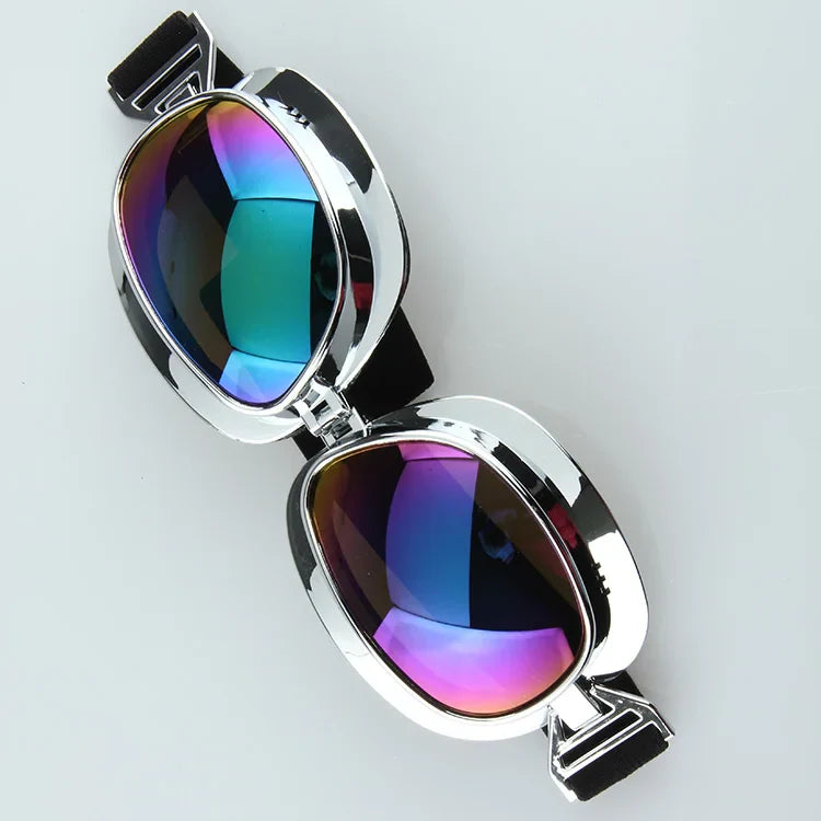 Motorcycle Goggles Vintage Windproof UV Protection for Harley | meowbutter
