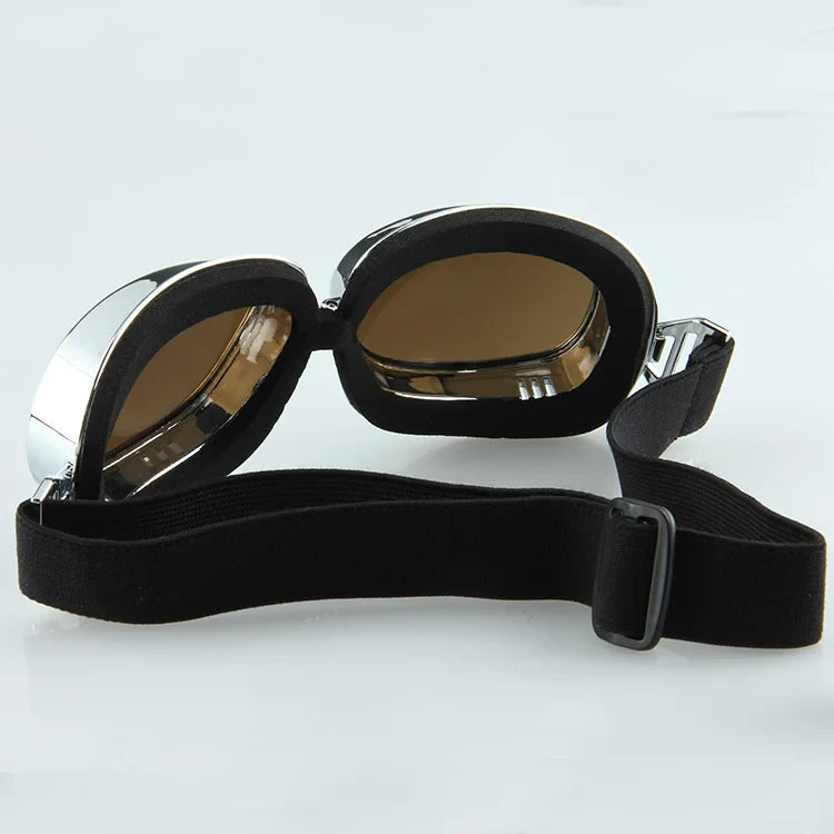 Motorcycle Goggles Vintage Windproof UV Protection for Harley | meowbutter