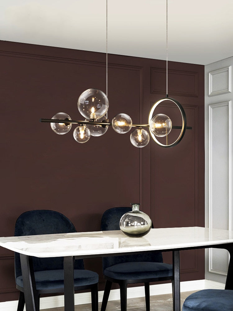 Liora Glass Bubble Chandelier | Orntli