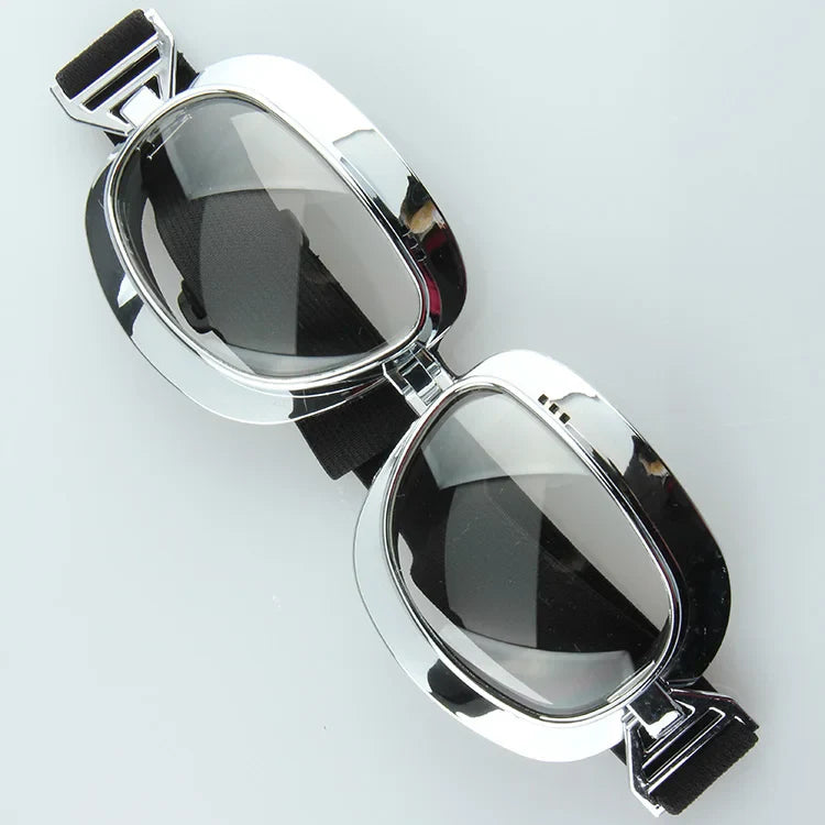 Motorcycle Goggles Vintage Windproof UV Protection for Harley | meowbutter