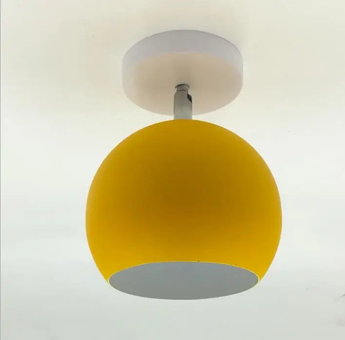Lampada da soffitto Nordic Macaron | Lampada rotonda moderna in alluminio | Meowbutter