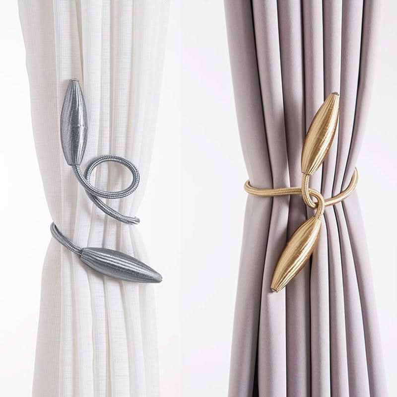Decorative Curtain Tiebacks Easy Adjustable Fit | meowbutter