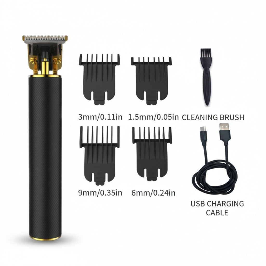 Hair Trimmer Professional T Blade Cordless Beard Grooming Tool | Meowbutter
