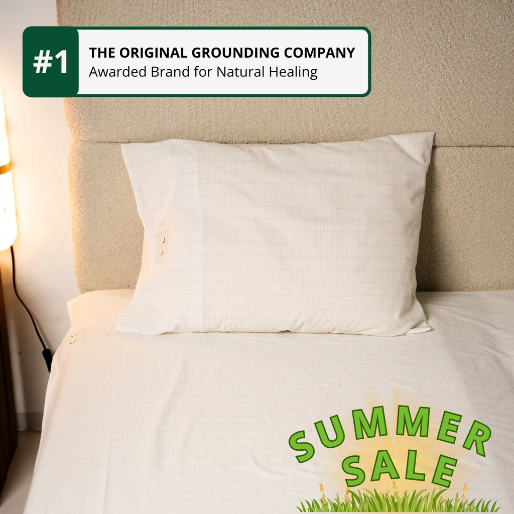 Premium Grounding Sheet for Restless Sleep, Daily Fatigue, and Full-Body Wellness
