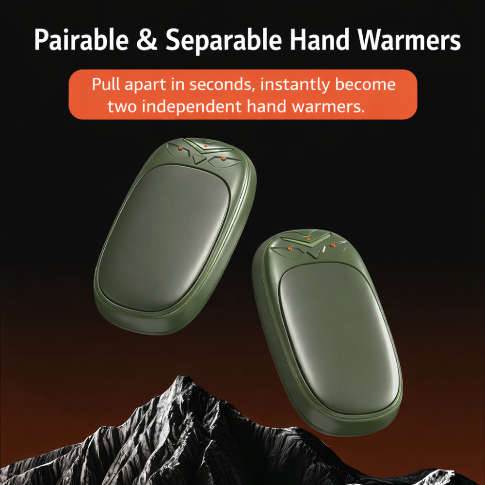 Hand Warmers Rechargeable Electric Pocket Heater Set | Meowbutter