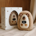 Nabíjecí plyšový ohřívač rukou — kompaktní kapesní provedení, přehledný LCD displej