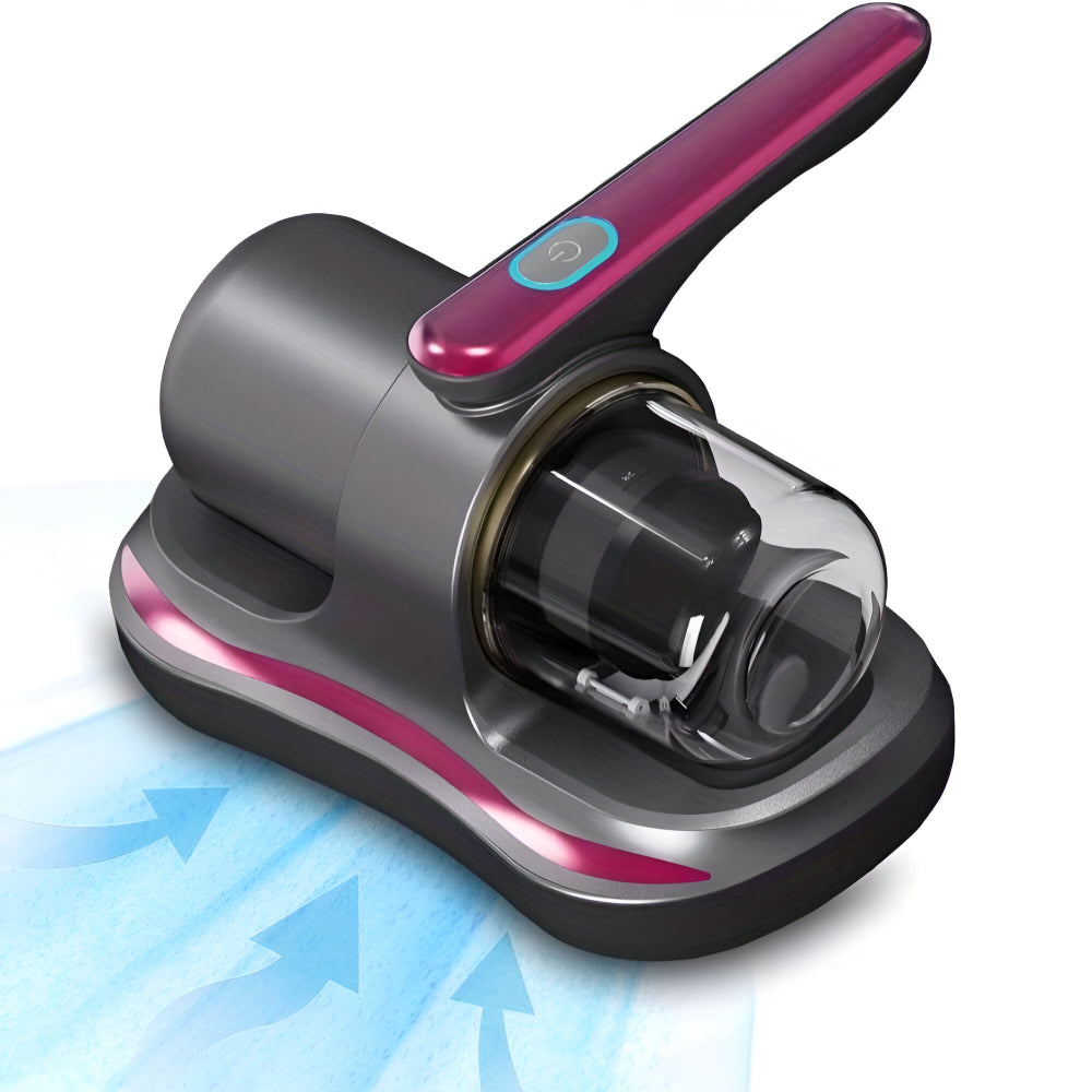 Aspirateur-balai à main sans fil — rechargeable par USB, design compact