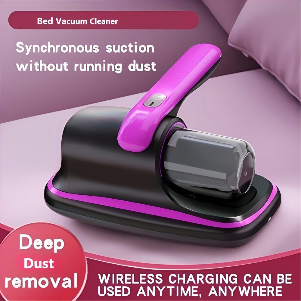 Aspirateur-balai à main sans fil — rechargeable par USB, design compact
