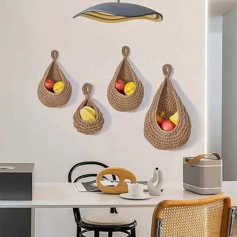 Organizer tessuto a mano per cucine eleganti | meowbutter