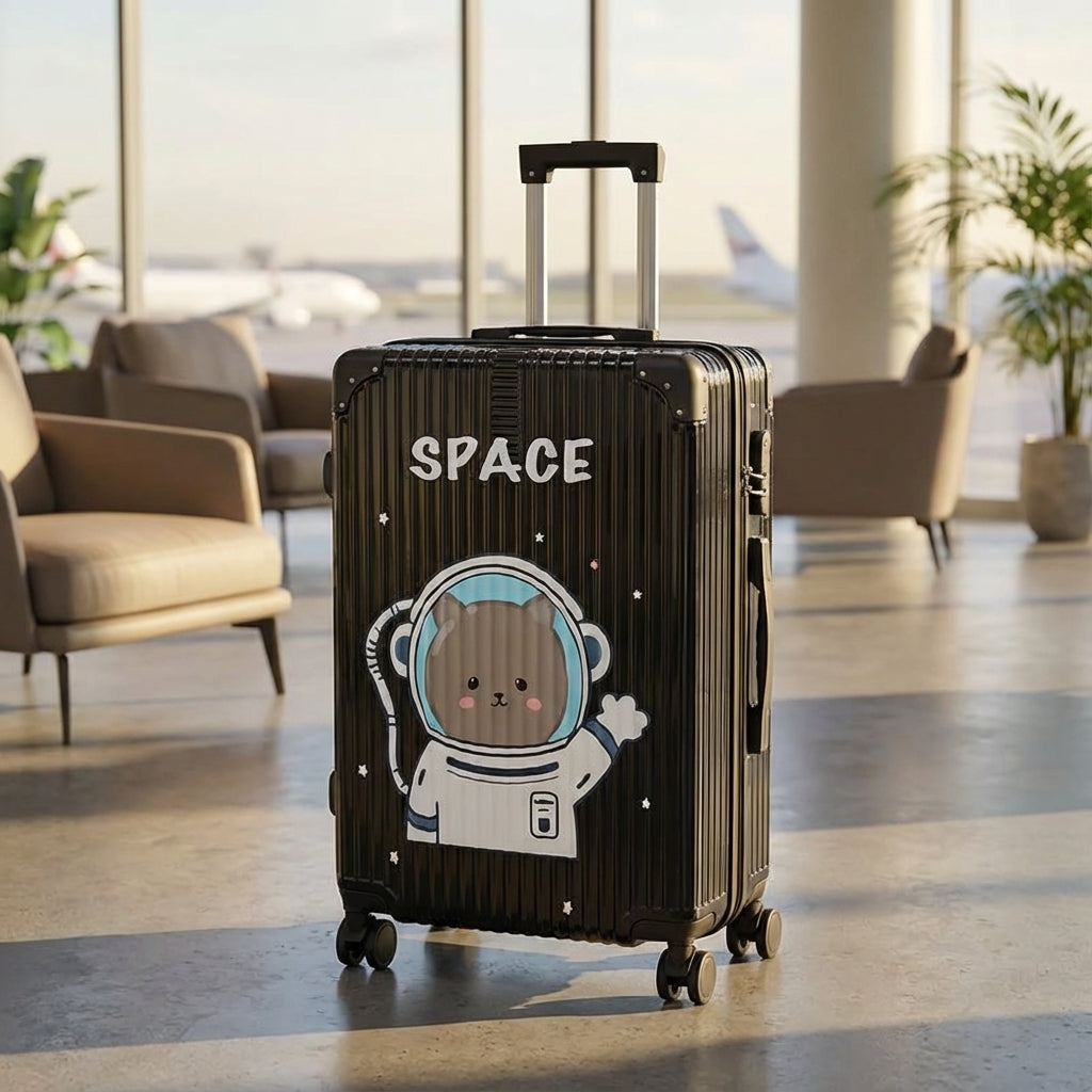 Mala de viagem rígida estampada UrbanVoy — Bagagem leve