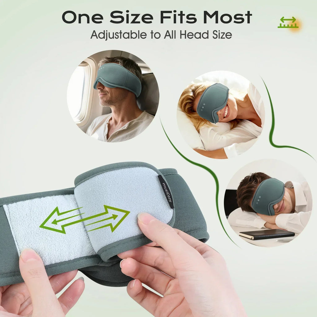 ComfortZone háromdimenziós fényzáró Bluetooth alvómaszk — binaurális hangzás