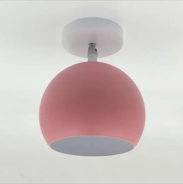 Lampada da soffitto Nordic Macaron | Lampada rotonda moderna in alluminio | Meowbutter